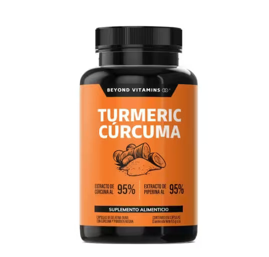 Turmeric Curcuma 150 Cap, No mas inflamacion, no mas dolores articulares, mejor digestion.