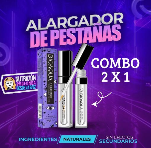 OFERTA 2X1 - SERUM ORIGINAL BIOAQUA ALARGADOR DE PESTAÑAS